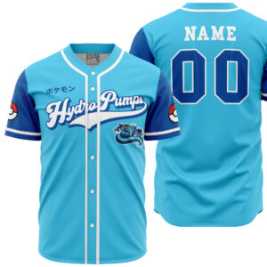 Maillot de baseball Hydrocanon Type Eau Pokémon