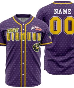 Maillot de baseball Josuke Shining Diamond JoJo’s Bizarre Adventure