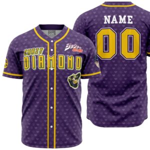 Maillot de baseball Josuke Shining Diamond JoJo’s Bizarre Adventure