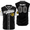 Maillot de baseball Mastodontes Noir Power Rangers
