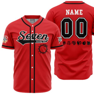 Maillot de baseball Meliodas Seven Deadly Sins