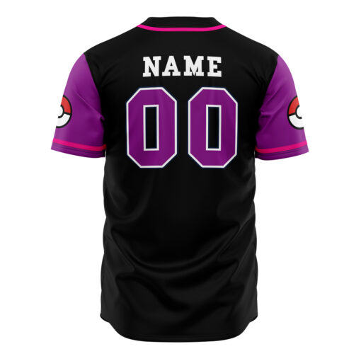 Maillot de baseball Ombres Nocturnes Type Spectre Pokémon – Image 3