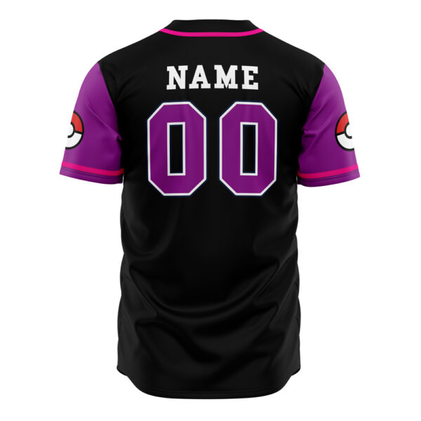 Maillot de baseball Ombres Nocturnes Type Spectre Pokémon – Image 3