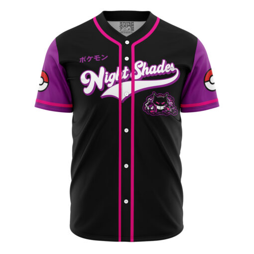 Maillot de baseball Ombres Nocturnes Type Spectre Pokémon – Image 2