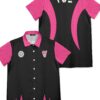 Chemise hawaïenne Uniforme Pokémon personnalisé sombre