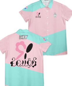 Chemise hawaïenne Uniforme Pokémon personnalisé Fairy