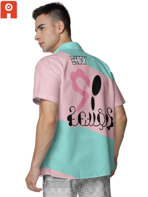 Chemise hawaïenne Uniforme Pokémon personnalisé Fairy – Image 2