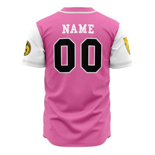 Maillot de baseball Ptérodactyles Rose Power Rangers – Image 3