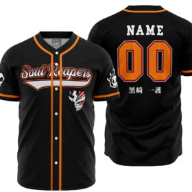 Maillot de baseball Faucheurs d’Âmes Bleach