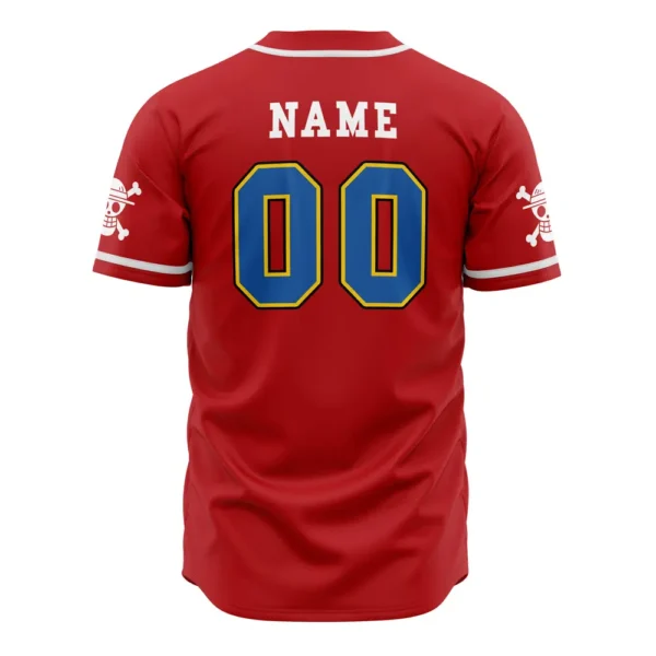 Maillot de baseball Chapeaux de Paille One Piece – Image 3