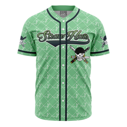 Maillot de baseball Chapeaux de Paille Zoro One Piece – Image 2