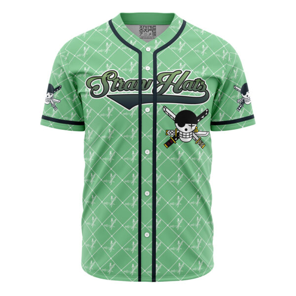 Maillot de baseball Chapeaux de Paille Zoro One Piece – Image 2