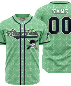 Maillot de baseball Chapeaux de Paille Zoro One Piece