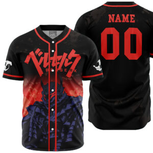 Maillot de baseball Struggler Berserk