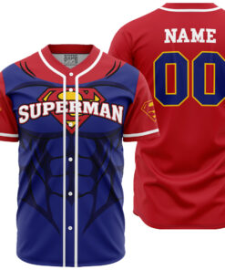 Maillot de baseball Superman DC Comics