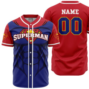 Maillot de baseball Superman DC Comics