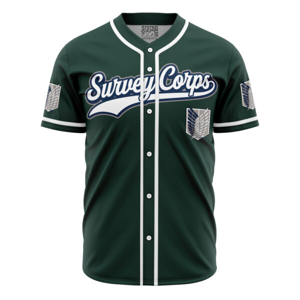 Maillot de baseball Bataillon d'Exploration L'Attaque des Titans – Image 2