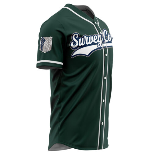Maillot de baseball Bataillon d'Exploration L'Attaque des Titans – Image 4