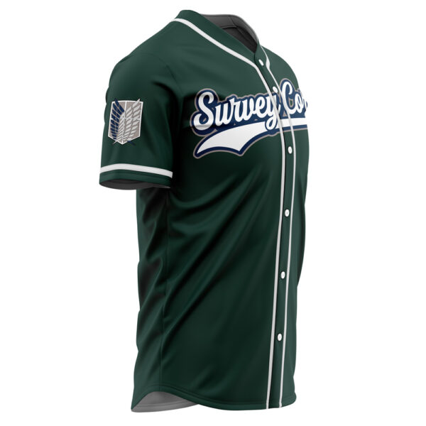 Maillot de baseball Bataillon d'Exploration L'Attaque des Titans – Image 4