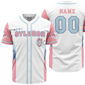 Maillot de baseball Nymphali Évolution d’Évoli Pokémon