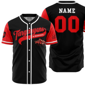 Maillot de baseball Targaryens de Peyredragon Game of Thrones