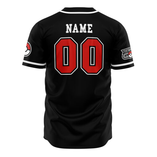 Maillot de baseball Sbires de la Team Rocket Noir Pokémon – Image 3