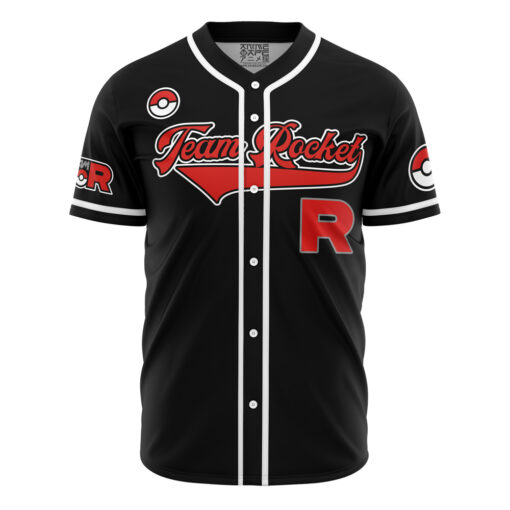 Maillot de baseball Sbires de la Team Rocket Noir Pokémon – Image 2