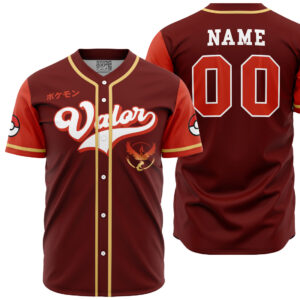 Maillot de baseball Équipe Bravoure Pokémon
