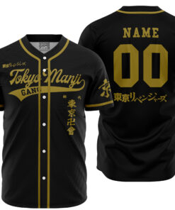 Maillot de baseball Tokyo Manji Gang Tokyo Revengers