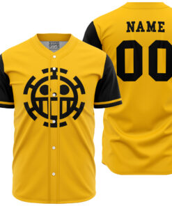 Maillot de baseball Trafalgar Law One Piece
