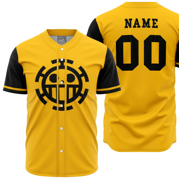Maillot de baseball Trafalgar Law One Piece