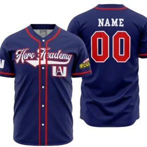 Maillot de baseball Uniforme d'Entraînement UA My Hero Academia