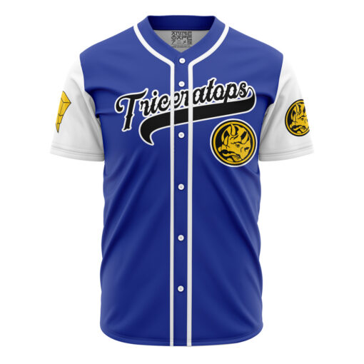 Maillot de baseball Tricératops Bleu Power Rangers – Image 2