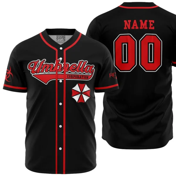 Maillot de baseball Umbrella Corporation Resident Evil