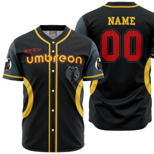 Maillot de baseball Noctali Évolution d'Évoli Pokémon