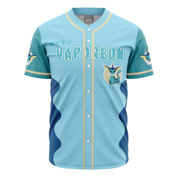 Maillot de baseball Aquali Évolution d'Évoli Pokémon – Image 2