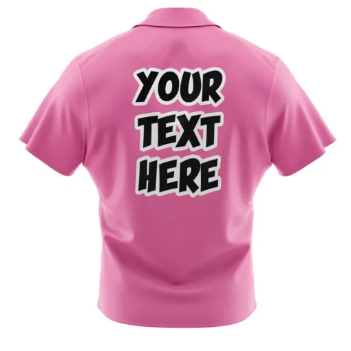 Chemise hawaïenne Vegeta Badman Pink DBZ Personnalisée