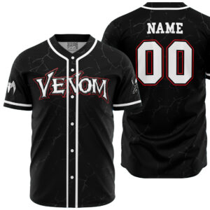 Maillot de baseball Venom Marvel