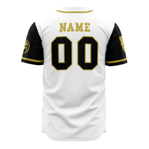 Maillot de baseball Tigres Blancs Tommy Oliver Power Rangers – Image 3