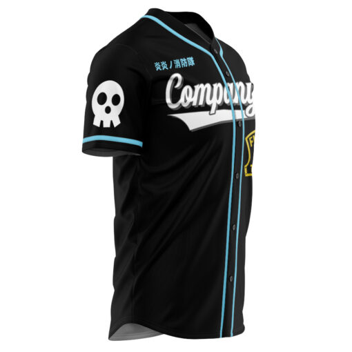 Maillot de baseball Fire Force Compagnie 8 – Image 4
