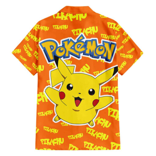 Chemise hawaïenne Pika Pika Chu Pokémon Anime – Image 2