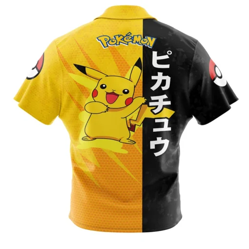 Chemise hawaïenne Attaque Pikachu Pokémon – Image 2