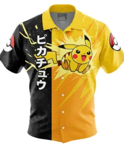 Chemise hawaïenne Attaque Pikachu Pokémon