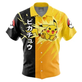 Chemise hawaïenne Attaque Pikachu Pokémon