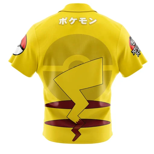 Chemise hawaïenne Visage Pikachu Pokémon – Image 2