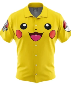 Chemise hawaïenne Visage Pikachu Pokémon