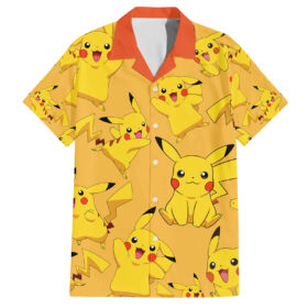 Chemise hawaïenne Pikachu Style motif