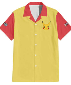 Chemise hawaïenne Pikachu Pokémon Anime