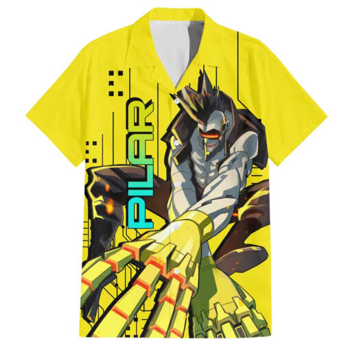 Chemise hawaïenne Pilar Cyberpunk Edgerunners Anime