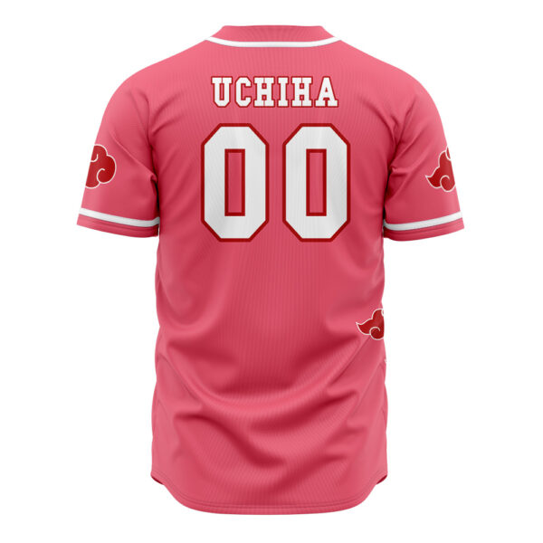 Maillot de baseball Akatsuki Rose Uchiha Shippuden – Image 3